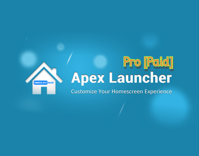 apex launcher pro - paid