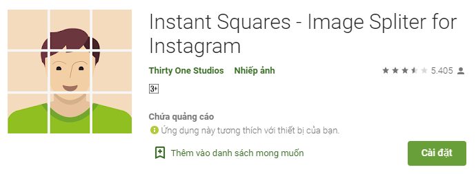 Instant Squares - Image Spliter for Instagram