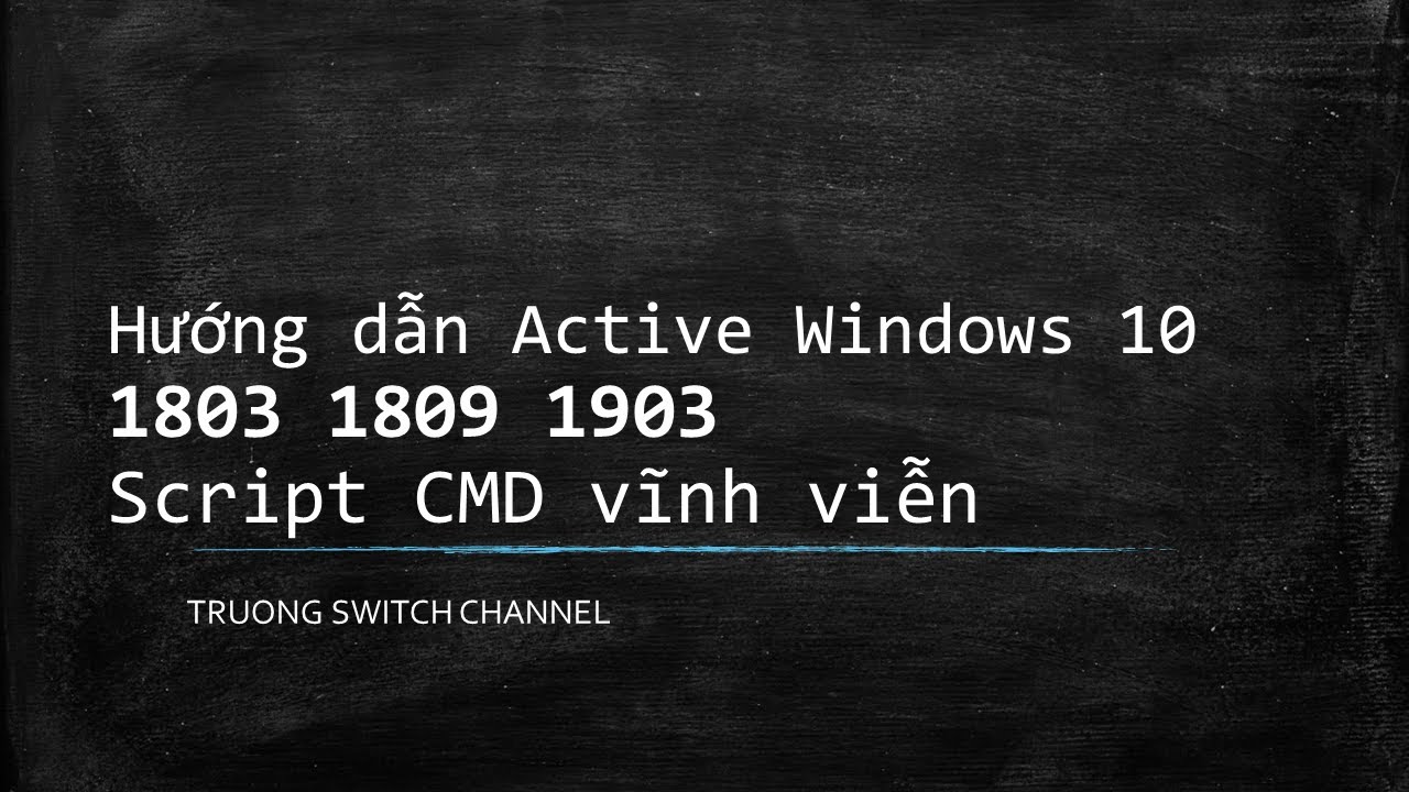 active windows 10 bang cmd