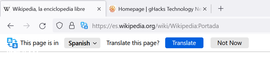 Firefox Transalation